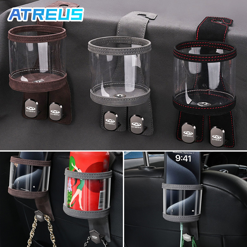 Chery รถเบาะหลังตะขอแขวน Upscale รถที่นั่ง Hook เครื่องดื่มผู้ถืออุปกรณ์สําหรับ Chery Tiggo 5x 8 7 P