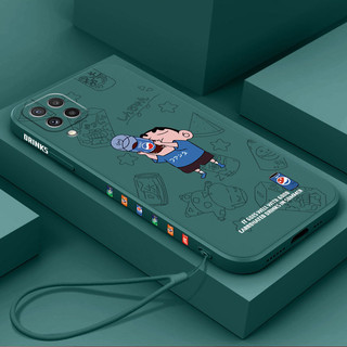 เคส Samsung A12 Samsung A22 4G Samsung A42 5G Samsung F12 M22 M42 5G tpu ฟรีเชือกเส้นเล็กแฟชั่นเคสโทรศัพท์แบบนิ่ม KCXX