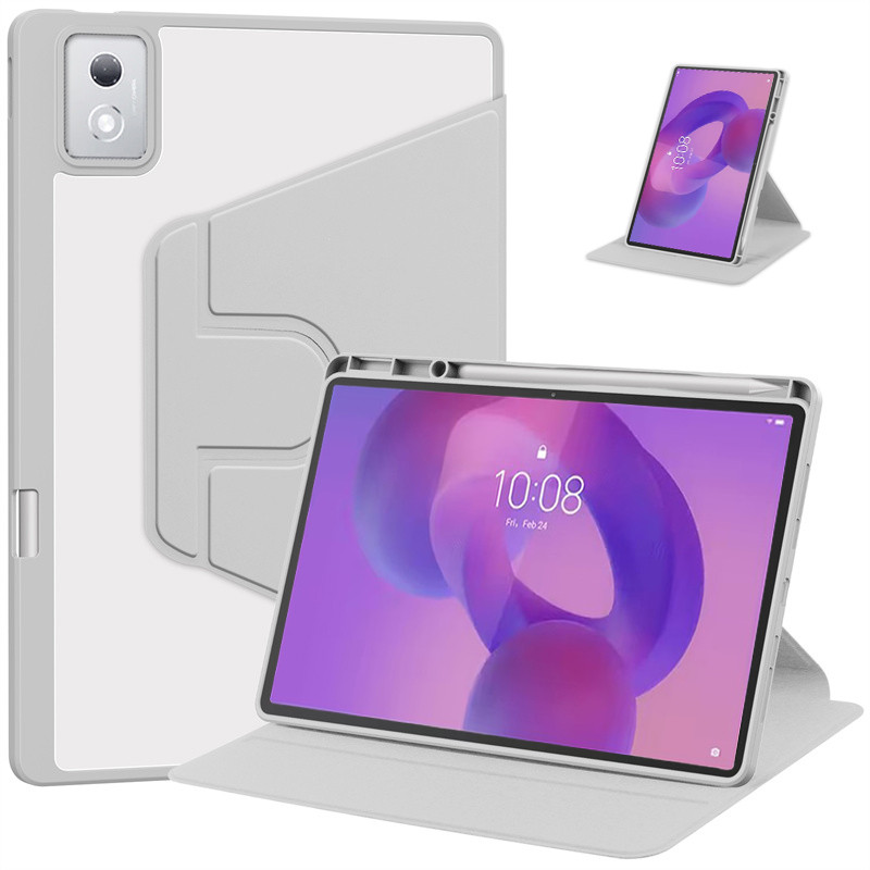 Coque สําหรับ Lenovo Idea Tab Pro 12.7 กรณี tb373fu 360 หมุนอะคริลิคสําหรับ Lenovo Idea Tab Pro กรณี