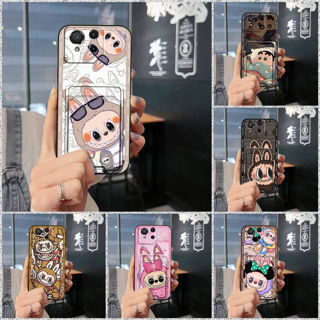 สําหรับ ASUS Rog โทรศัพท์ 9 PRO 8 7 6 5 5S รูปแบบน่ารัก Soft TPU Anti-Drop โทรศัพท์มือถือกรณีพร้อมผู้ถือบัตรสําหรับผู้หญิงผู้ชาย