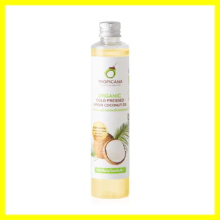 Tropicana Organic Cold Pressed Virgin Coconut Oil 100ml ทรอปิคานา น้ำมันมะพร้าวสกัดเย็นออร์แกนิค.