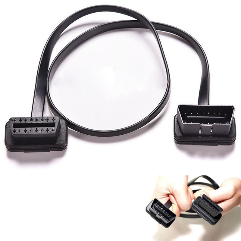 ELM327 Bluetooth OBDII OBD2 Diagnostic 16Pin Male to Female Extension Cable