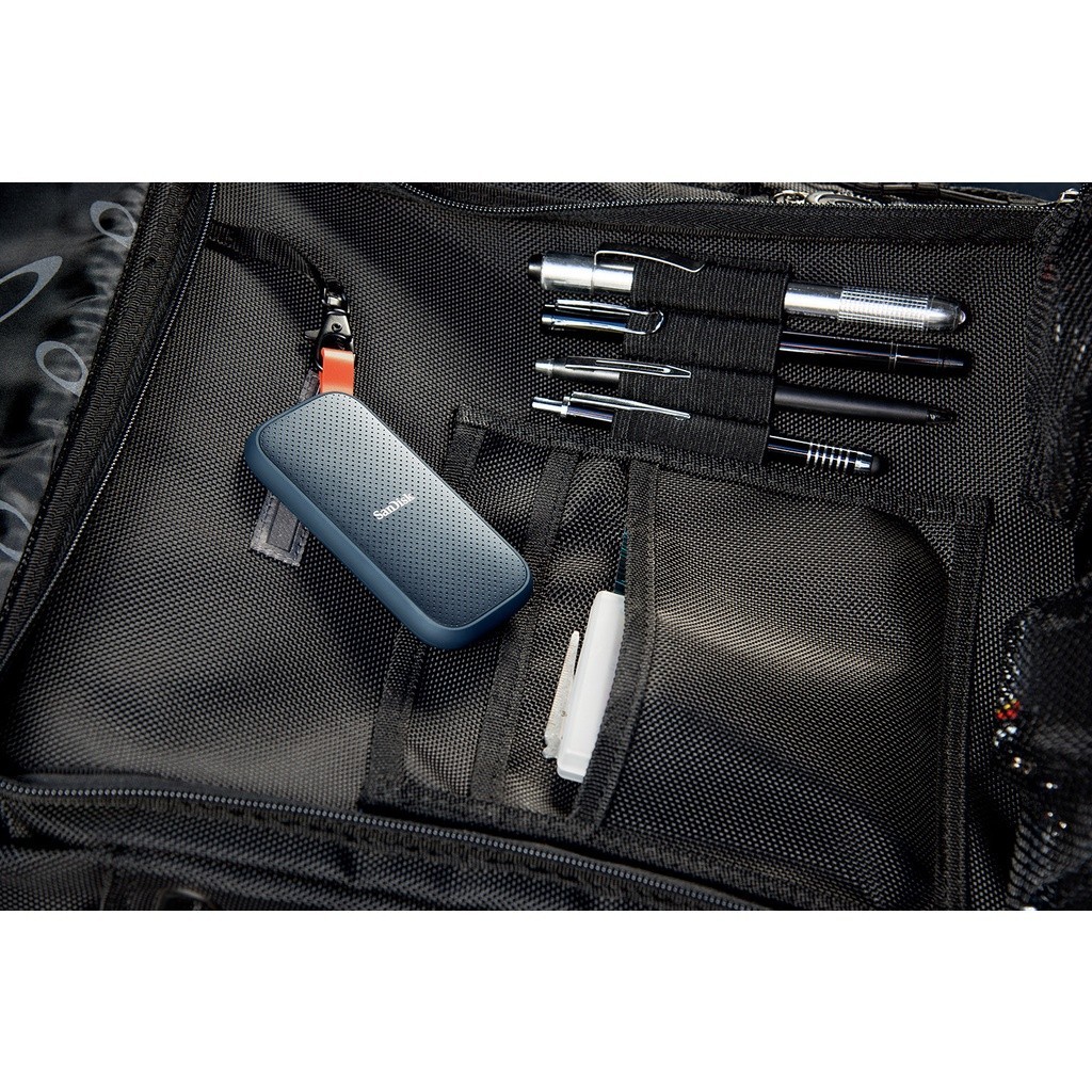 SanDisk Portable SSD 1TB แถมฟรี Eco bag (SDSSDE30-1T00-G26, free eco bag) Read Speed up to 800MB/s