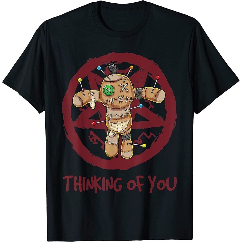 Thinking Of You Voodoo Doll Pastel Design เสื้อยืดที่ยอดเยี่ยม