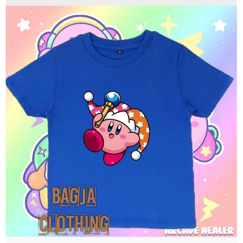 เสื้อยืด ลาย Kirby สําหรับเด็กผู้ชาย