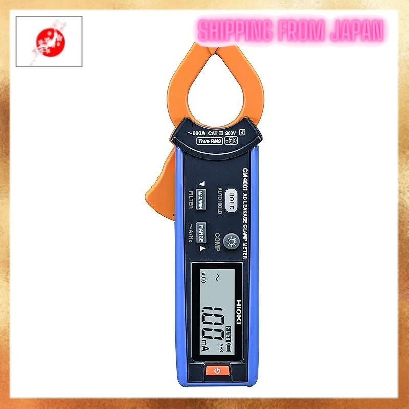 Hioki แคลมป์มิเตอร์ Ac Cm4001 เข้าได้กับอะแดปเตอร์ไร้สาย Z3210 Ac 0.6Ma ตรวจจับกระแสไฟรั่ว