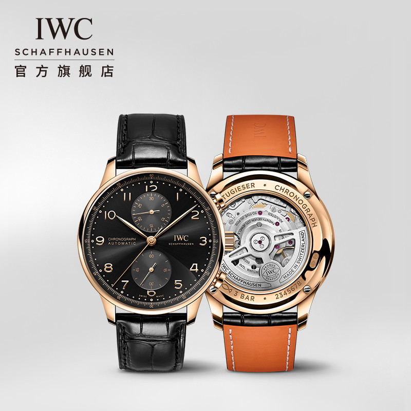 Iwc IWC Official Flagship Portugal Series Chronograph Mechanical Watch Swiss Watch Male สินค ้ าใหม ่