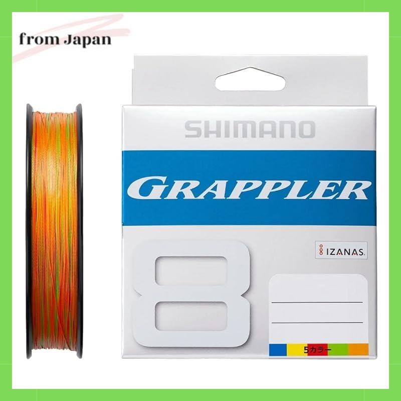 Shimano (SHIMANO) Grappler 8 PE 300m LD-A71U 5 colors (5 colors x 10m) 1.2