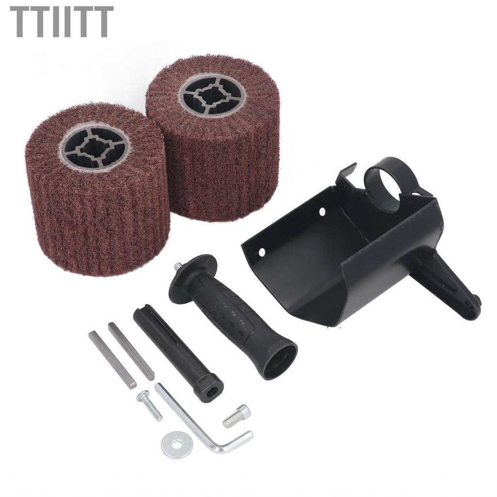 Ttiitt Angle Grinder Accessory Polishing Machine Attachment  80 Grit Lightweight To for Wood
