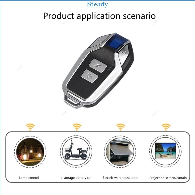 Steady Wireless RF- Remote Copy Duplicator 4 ช ่ อง 315Mhz 433Mhz รีโมทคอนโทรลสําหรับโรงรถประตูรถเครื ่ องส ่ งสัญญาณ Receiv