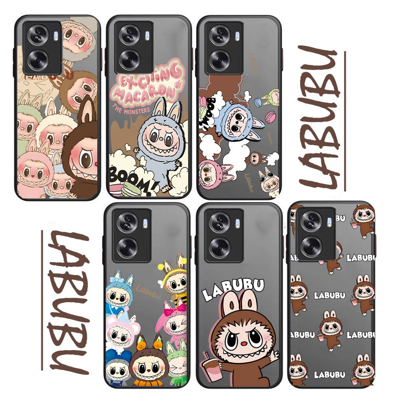 Labubu เคส ลายการ์ตูน สำหรับ Realme C67 C51 C53 C55 C33 C35 C30S C30 C20 C25 C15 C12 12Pro+ C1 C2 C3 C17 เคสโทรศัพท์