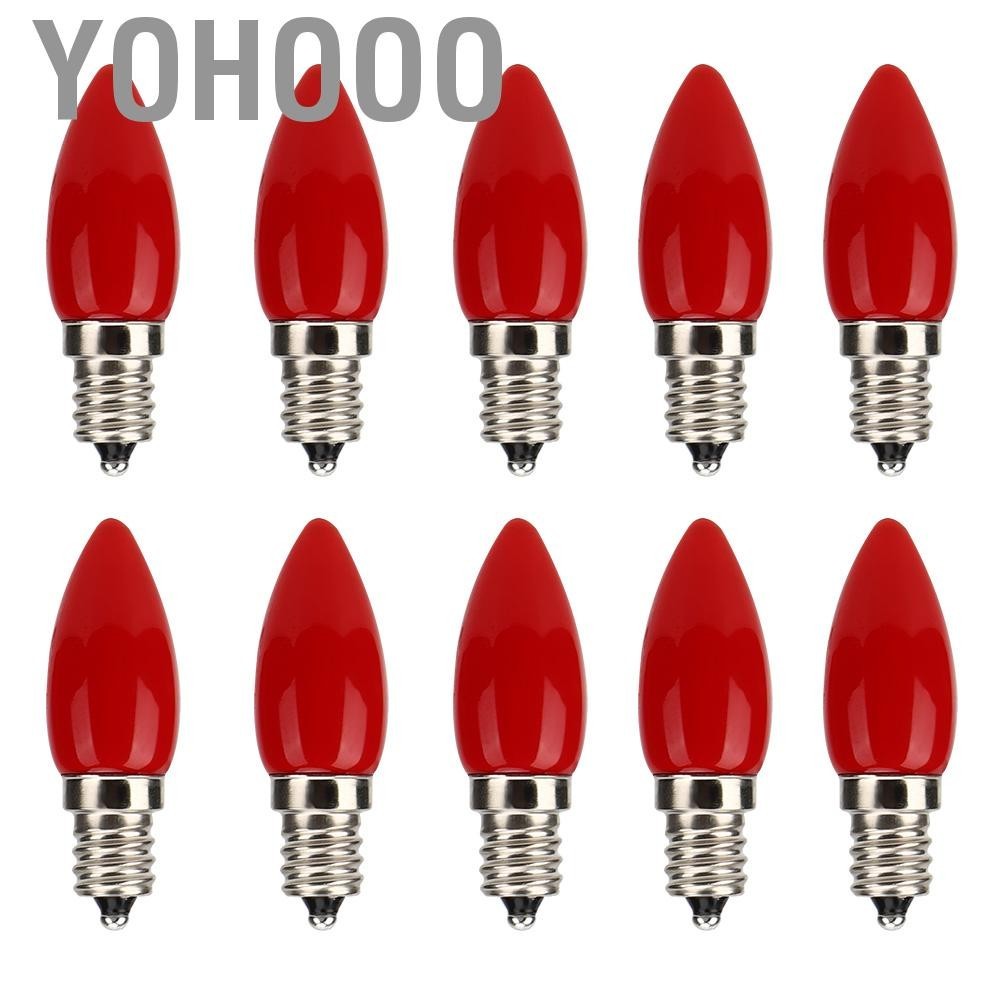 Yohooo LED Light Bulb E12 International Standard for Landscape Car Cabinet Lighting Column