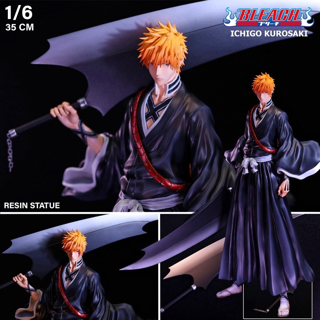 พร้อมส่ง FlyLeaf Studio Bleach Quincy Blood War บลีช เทพมรณะ  Ichigo Kurosaki คุโรซากิ อิจิโกะ 1/6 R