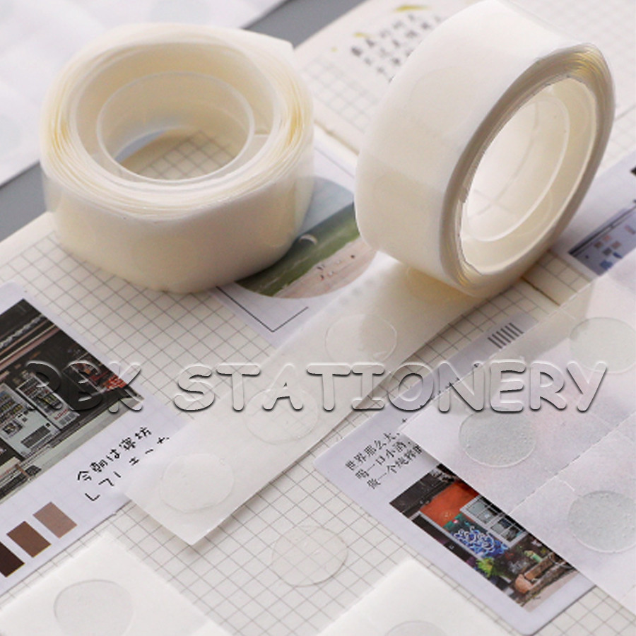 กาวติดลูกโป่ง กาวเจล 2 หน้า 100 ดวง/1 ม้วน อุปกรณ์ DIY