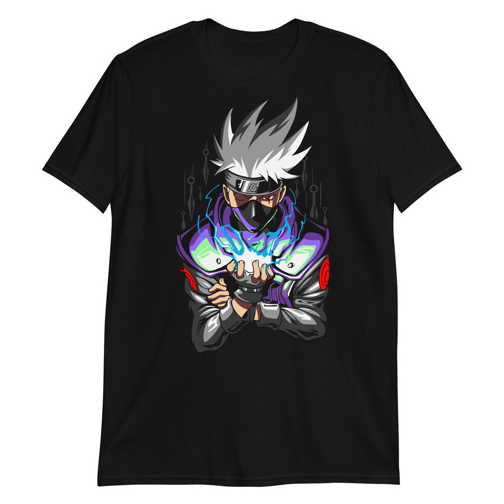 Kakashi Anime Manga เสื้อยืด Unisex, Hentai การ์ตูนการ์ตูนแอนิเมชั่นญี่ปุ่น