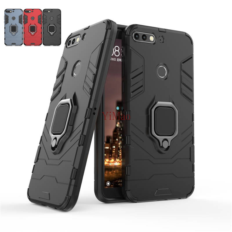 Huawei Nova 2 Lite LDN-L21 LDN-LX2 LDN-TL10 เคสกันกระแทก Kickstand เคสโทรศัพท ์ แบบแข ็ ง Huawei Nov