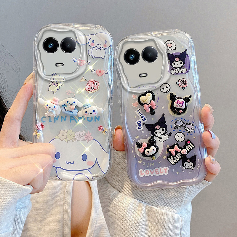 เคส Realme 11X Realme 11 5G Realme 11 PRO Realme 11 PRO + ตุ๊กตาสามมิติ สีใส การ์ตูน กรณีป้องกันโทรศัพท์มือถือ TY5