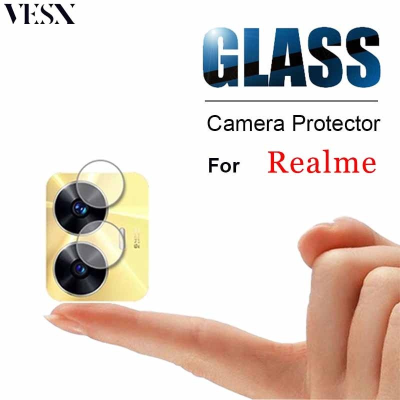 ตัวป้องกันกระจกนิรภัยสำหรับเลนส์กล้องสำหรับ Realme C71 C65 C67 C61 C51 C53 C55 C35 C33 C30 C30s C25 