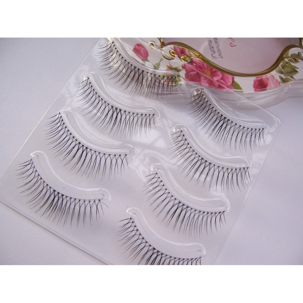 M029-3 ขนตาปลอมแฮนด ์ เมด 4 คู ่ ขนตา