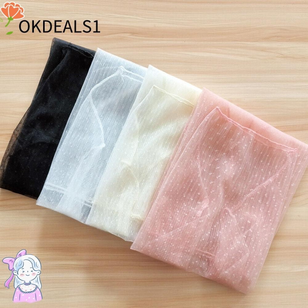 Dealshop เสื้อยืด เสื้อตาข่ายโปร่งซีทรู แขนยาว ใส่สบาย แฟชั่นสําหรับผู้หญิง