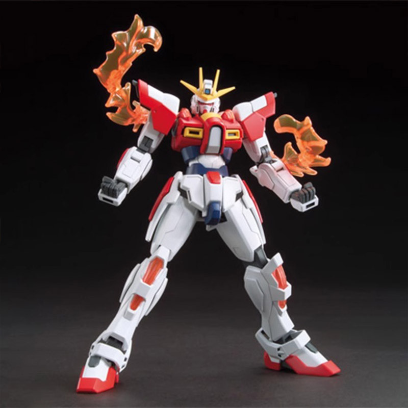 Bandai ประกอบรุ ่ น HG HGBF 1/144 18 Chuangzhan Burning Flame Gundam Creator TRY