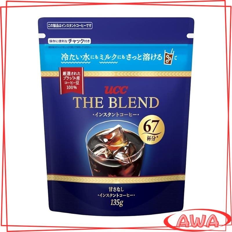 UCC The Blend Instant Coffee Bag 135g x3 Bags