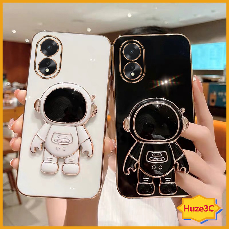 เคส OPPO A60 A58 A38 A18 A78 5G/4G A17 A17K เคสนิ่ม ลายนักบินอวกาศ สําหรับ YHY