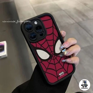 🔥ส่งจากไทย🔥 วีรบุรุษใยไหม เคสโทรศัพท์มือถือ For iPhone 11 12 13 14 15 Pro Max XR X XS Max 6 7 8 Plus SE Silicone เคส