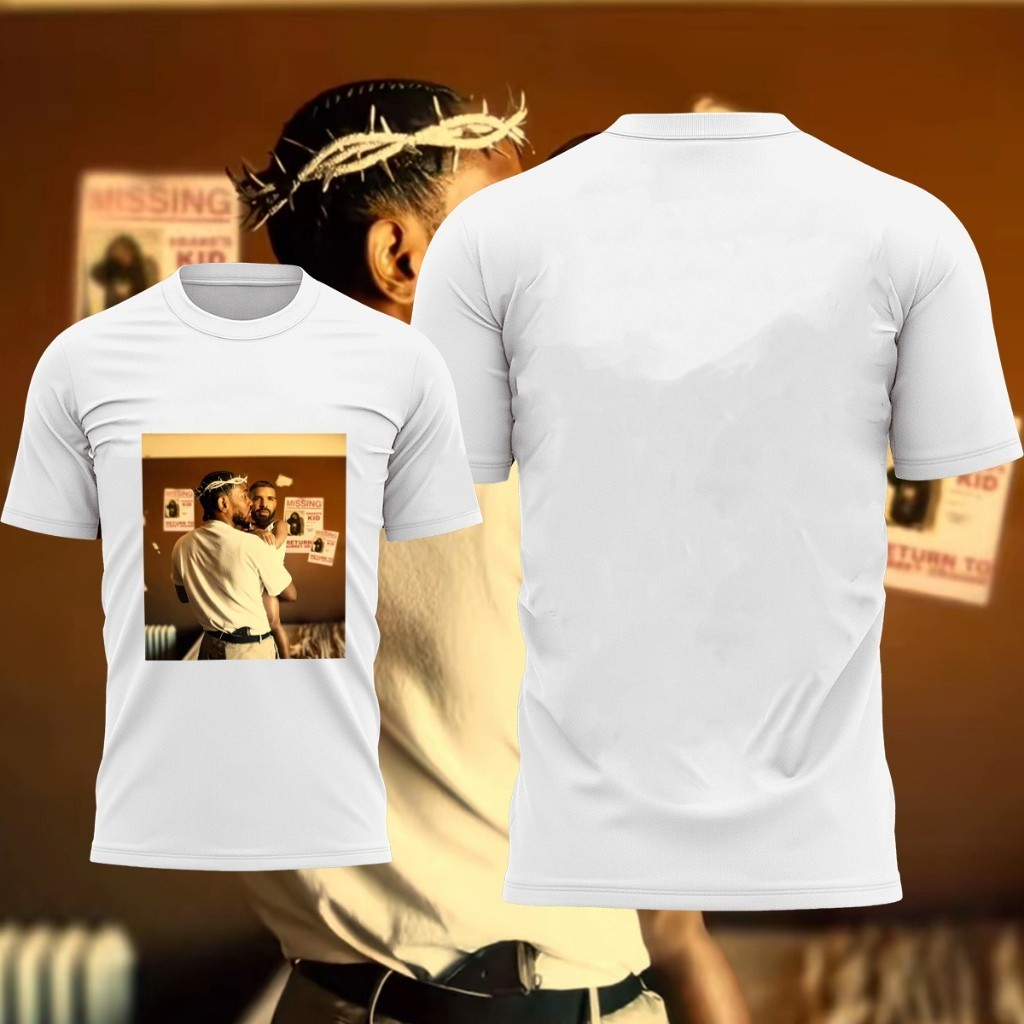 S-5XL Kdot VS DRAKE KENDRICK CARRIED BABY DRAKE T