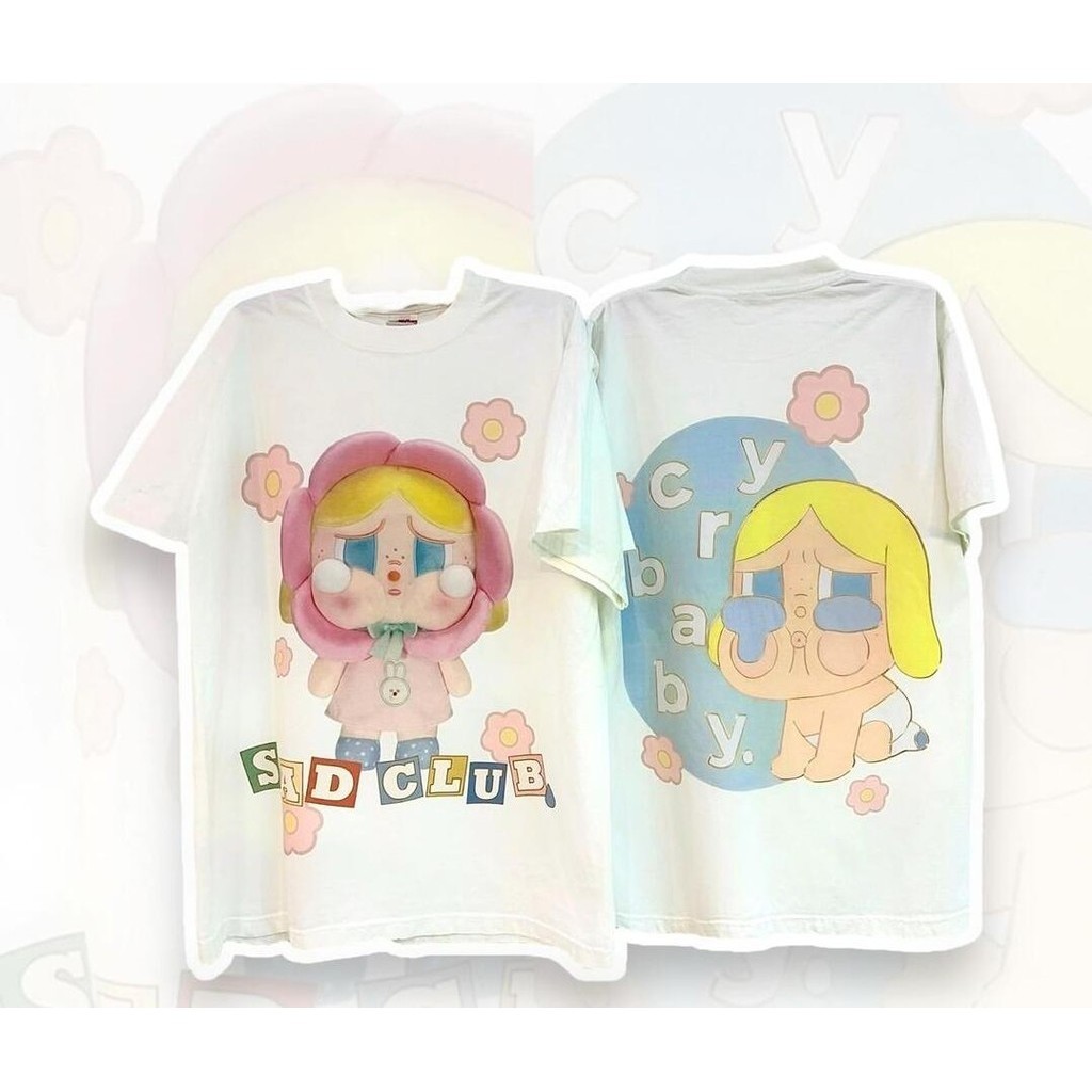 2024 Cry Sad Club Crybaby T-shirt S-5XL
