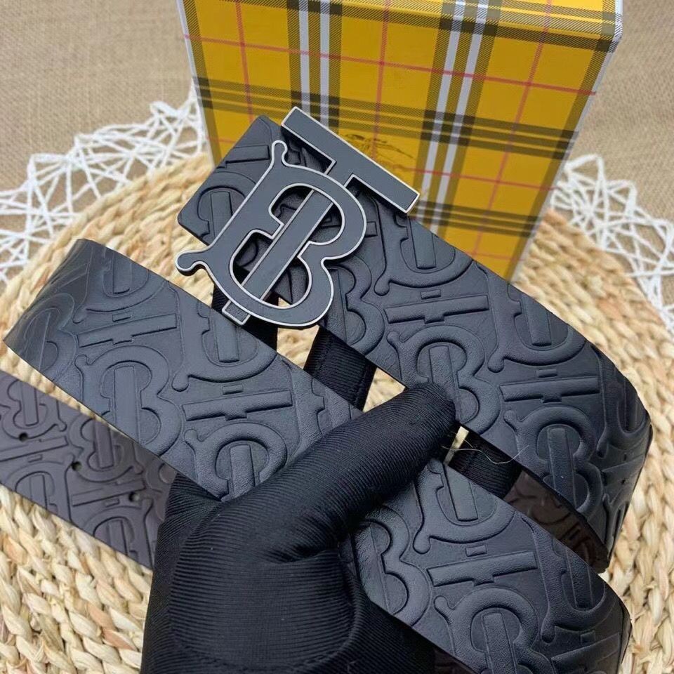 ธุรกิจหนังแท ้ แฟชั ่ นลําลองผู ้ ชายเข ็ มขัด High-End Big-ชื ่ อ Influencer Smooth Buckle Youth Luxury Double @