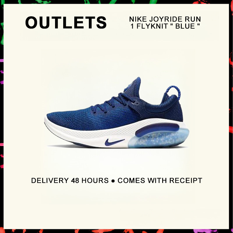 รับประกันของแท้ Nike Joyride Run 1 Flyknit " Blue " รองเท้ากีฬา AQ2730 - 400 รับประกัน 1 ปี