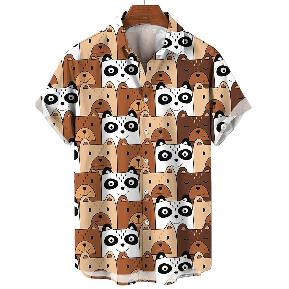 เสื้อผู้ชายตลกสําหรับผู้ชาย 3ง รูปที่ 7