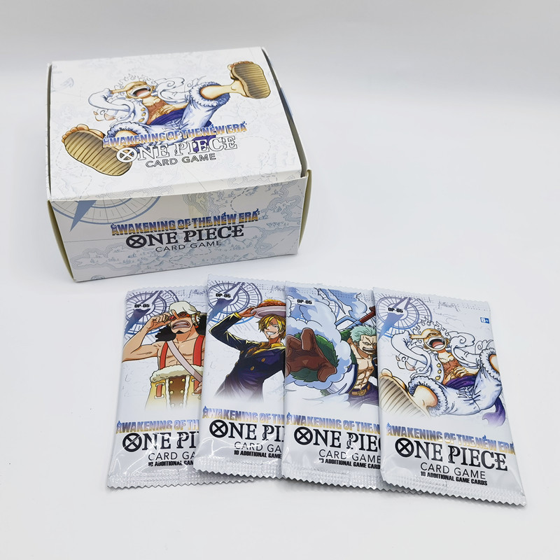 300 ชิ้นการ์ด/กล่อง One Piece การ์ดภาษาอังกฤษ Awakening Of the New Era Trading การ์ดเกม Battle Booster ของเล่นสําหรับของขวัญเด็ก