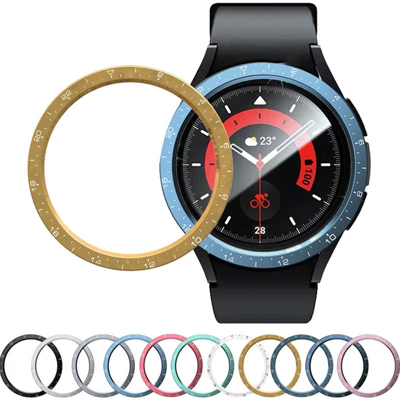 Pc Bezel แหวนสําหรับ Samsung Galaxy นาฬิกา 6 คลาสสิก 47 มม.43 มม.Smartwatch ฝาครอบกันชน Accessorie นาฬิกา 6 คลาสสิก 43 มม.47 มม .