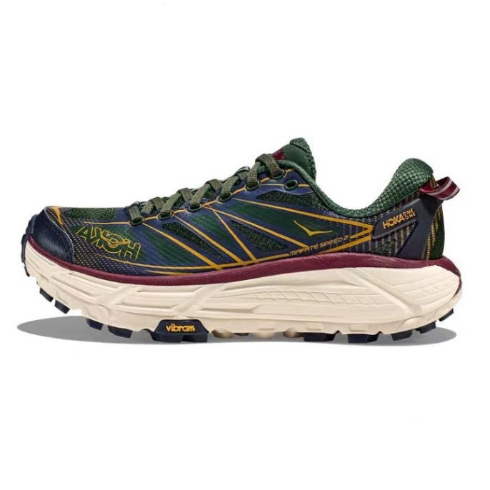 Hoka Hoka One Mafate strength 2 มือสอง unisex, 36-45 ผู้ชายและผู้หญิงน้ําหนักเบาและระบายอากาศกันน้ํา