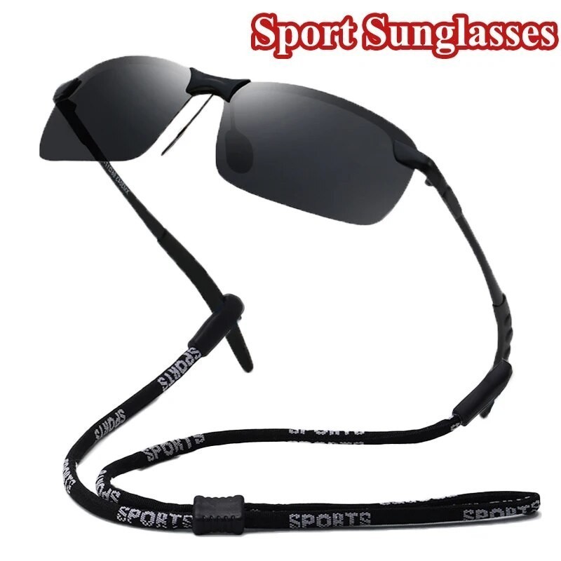 BC Outdoor Sunglasses Classical Men Polarized Photochromic Driving Riding Goggles Polarizing Sun Glasses Vintage Luxury