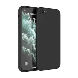 เหมาะสําหรับ 6 6G 6S 7 7G 8 Plus X XS Max 11 12 Pro Max 12mini se2020 Candy ซิลิโคน Ultra Thin Matte Soft Cover