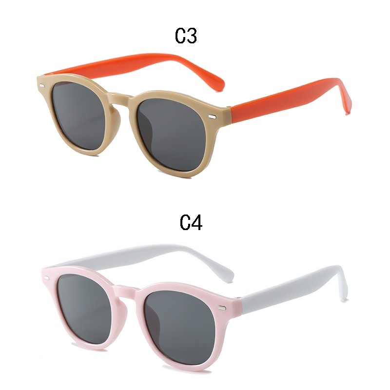 เกาหลีแฟชั่นเด็กแว่นตากันแดดการจับคู่สีบุคลิกภาพสแควร์น่ารักชายและหญิง ดวงอาทิตย์ ร่มเงา กลางแจ้งป้องกันรังสียูวีแว่นตา - รูปที่ 5