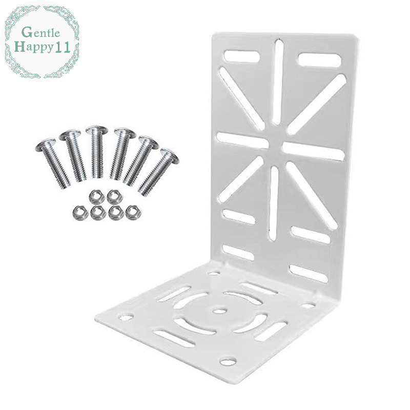 Gentlehappy การตรวจสอบกล้องวงจรปิด PTZ กล้องโดมอะแดปเตอร์เสริม Mount Extension สนับสนุน L รูปร่าง 90 องศามุมขวาแผ่นเหล็ก TH