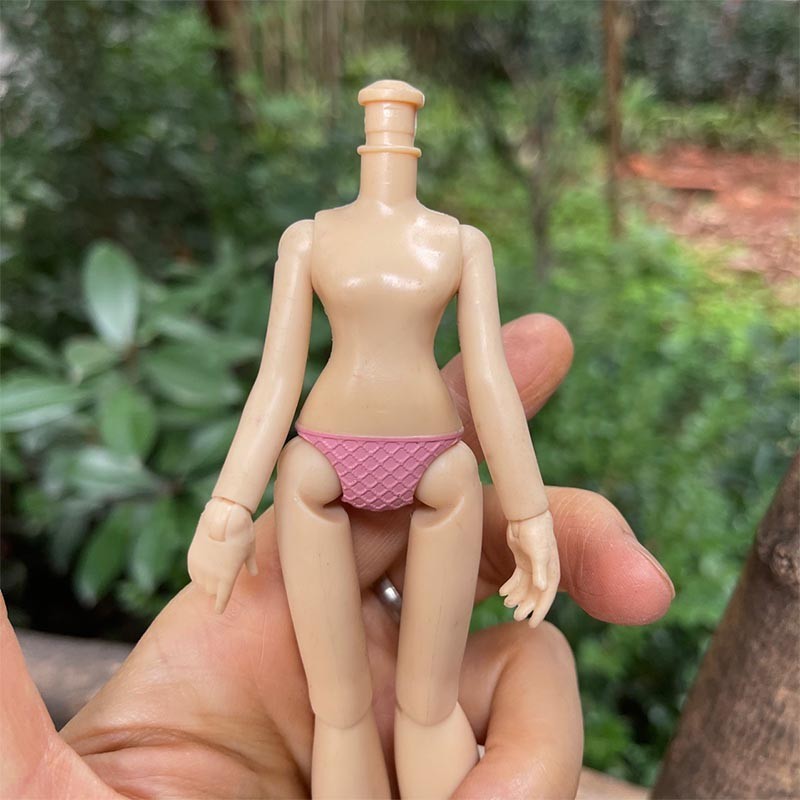 90% ใหม่ 16 ซม.ความสูงตุ๊กตา Boby 1/8 Bjd Multi-joint Movable ตุ๊กตาอุปกรณ์เสริม Dress Up ของเล่นสําหรับสาว