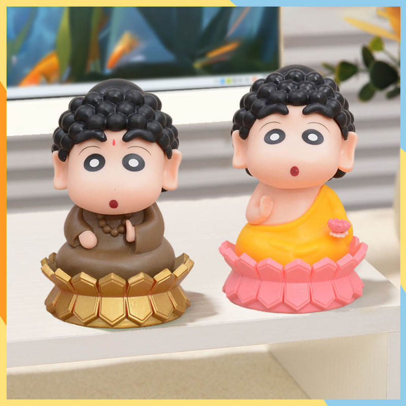 Crayon Little New Doll เครื ่ องประดับตกแต ่ งพระพุทธรูปเล ่ นตามบทบาทของเล ่ นเด ็ ก