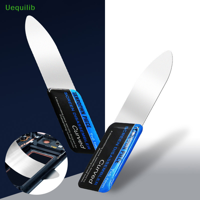 Uequilib obile โทรศัพท์หน้าจอโค้ง LCD Spudger เปิด Pry การ์ดเครื่องมือ Ultra Thin ยืดหยุ่นใหม่