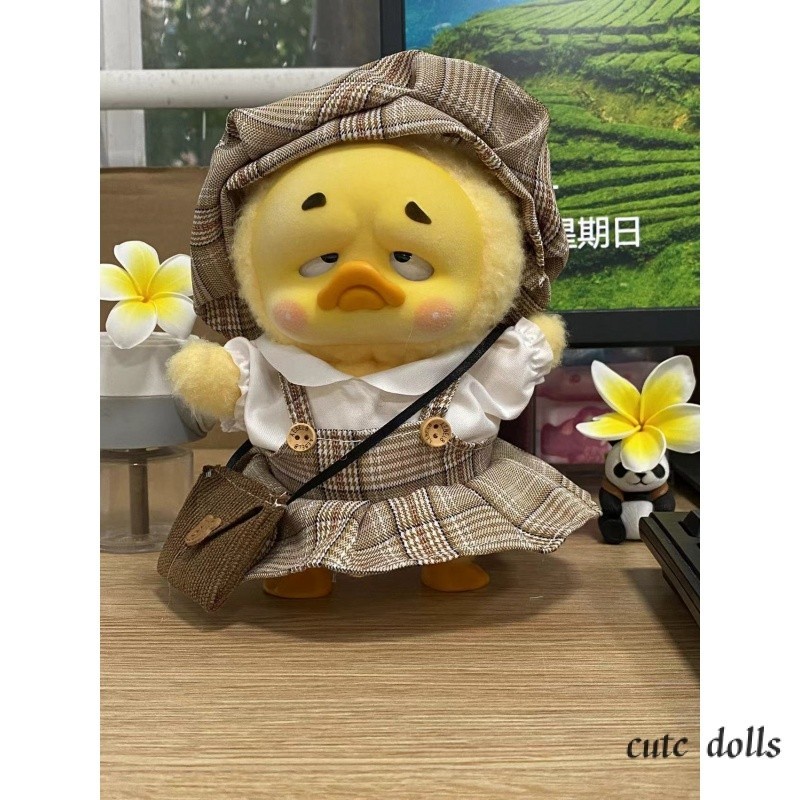 【พร้อมส่ง】ชุดเป็ด upsetduck/ชุดตุ๊กตา 20cm /ชุด upsetduck【 เฉพาะเสื้อผ้า ไม่รวมตุ๊กตา】ชุดตุ๊กตา 20cm