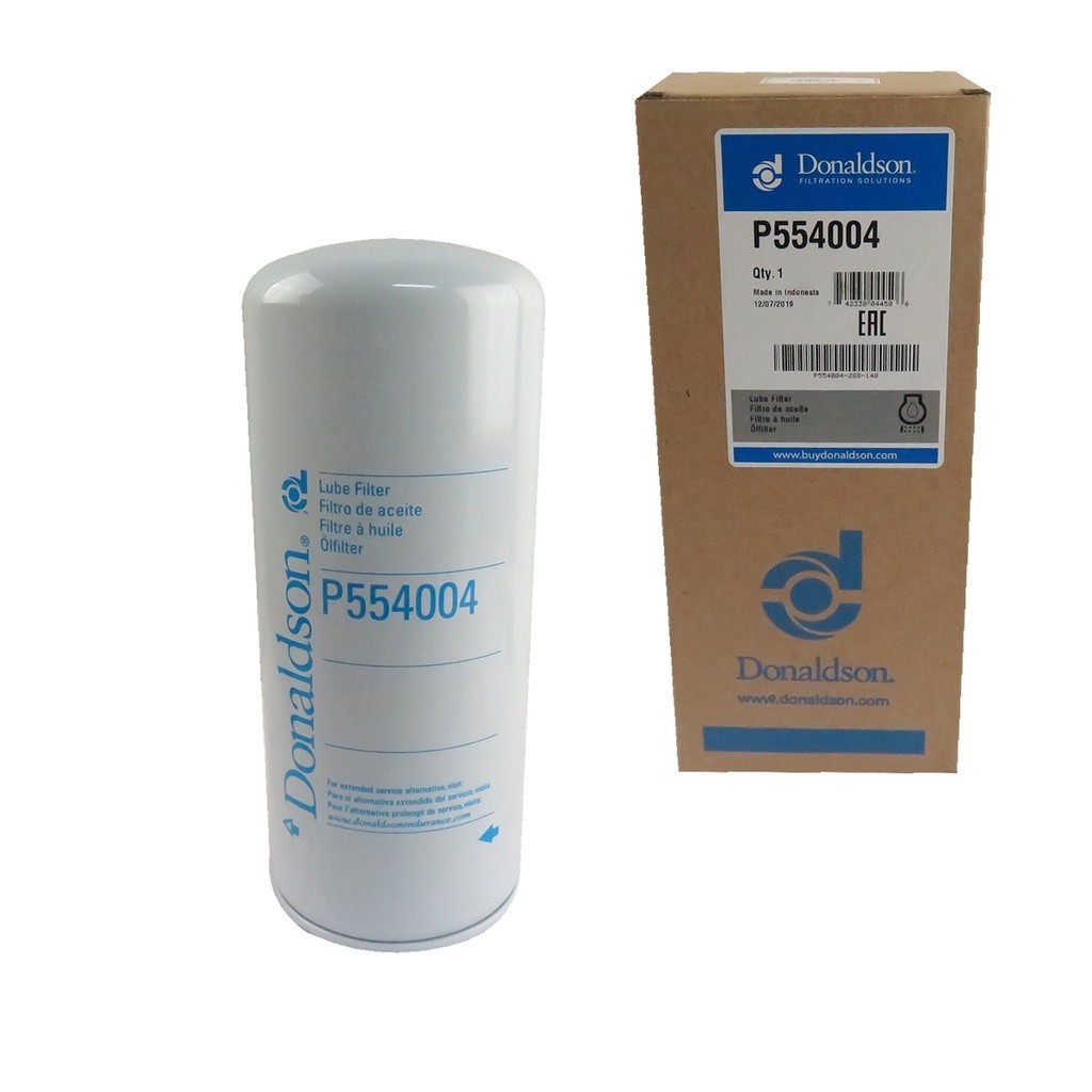 "NEW" กรองเครื่อง CAT 2P4004 DONALDSON (P554004) สีขาว [48034784] (1ลูก)ตรงรุ่น ใช้แทนอะไหล่ชิ้นเดิม