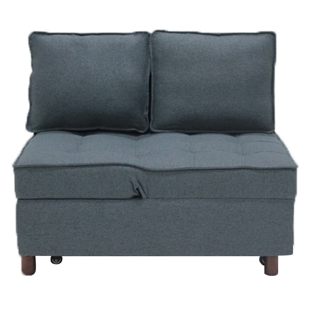 SB Design Square โซฟา 2 ที่นั่ง รุ่น Feather สีเทา (110x83x88 ซม) แบรนด์ KONCEPT FURNITURE