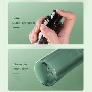 ขวดสเปรย์ ขวดน้ำหอมเปล่า ขวดสเปรย์พกพา PETG ขวดเปล่า ขวดสเปย์ 30 60 80 100 120 mL สเปย์ travel set