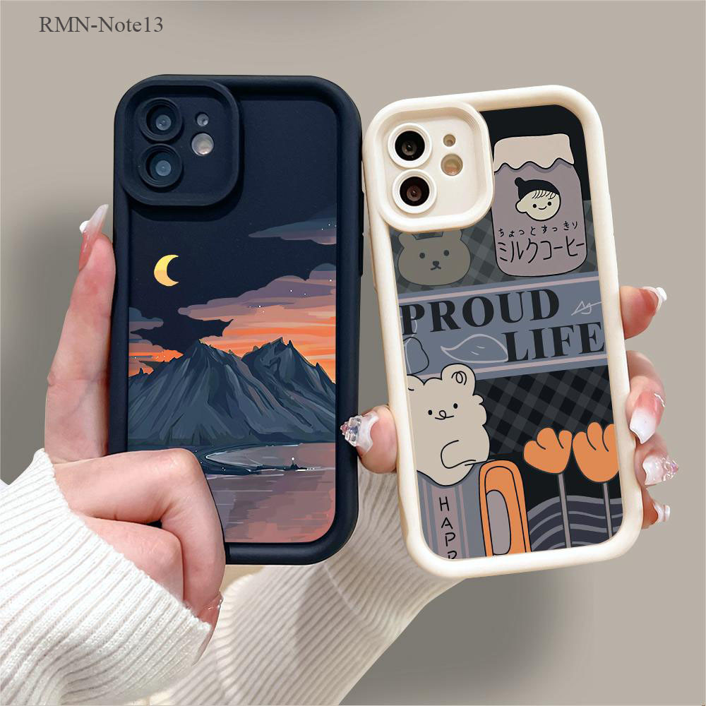 Compitable For Xiaomi Redmi Note 13 12 11 11S 10 10S 9 8 Pro 4G 5G เคสเรดมี เคส JTK
