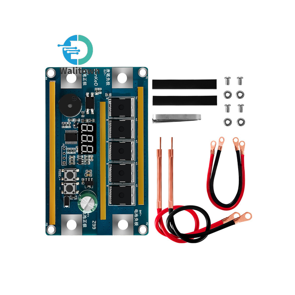 Z99 แบบพกพาจุดเครื่องเชื่อมคณะกรรมการควบคุม18650แบตเตอรี่ลิเธียมบัดกรีแผงควบคุม