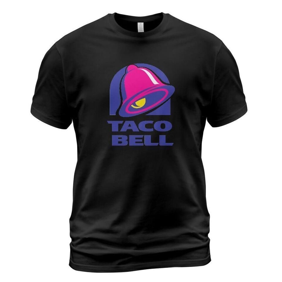 สไตล์ใหม่ Taco Bell 1994 โลโก้บุรุษเสื้อยืดตลก Tee